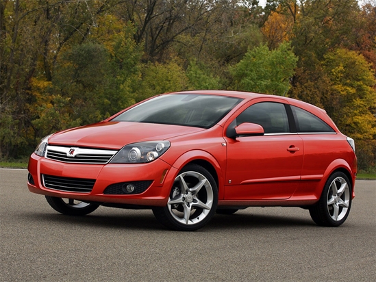 Saturn Astra 2008-2008 3 Door Matte Black Pillar Trim