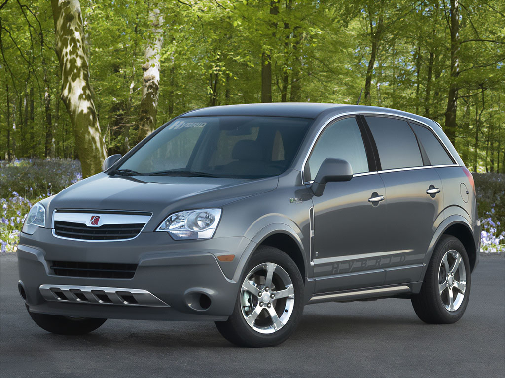 Saturn Vue 2002-2007 Matte Black Pillar Trim