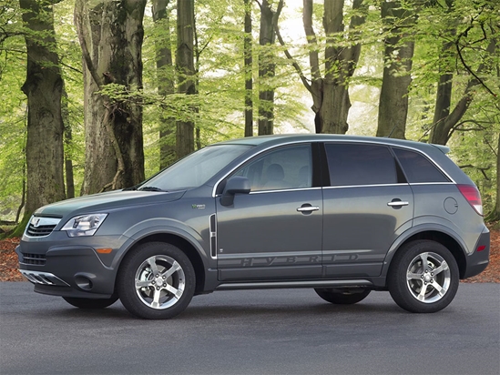 Saturn Vue 2008-2009 Matte Black Pillar Trim