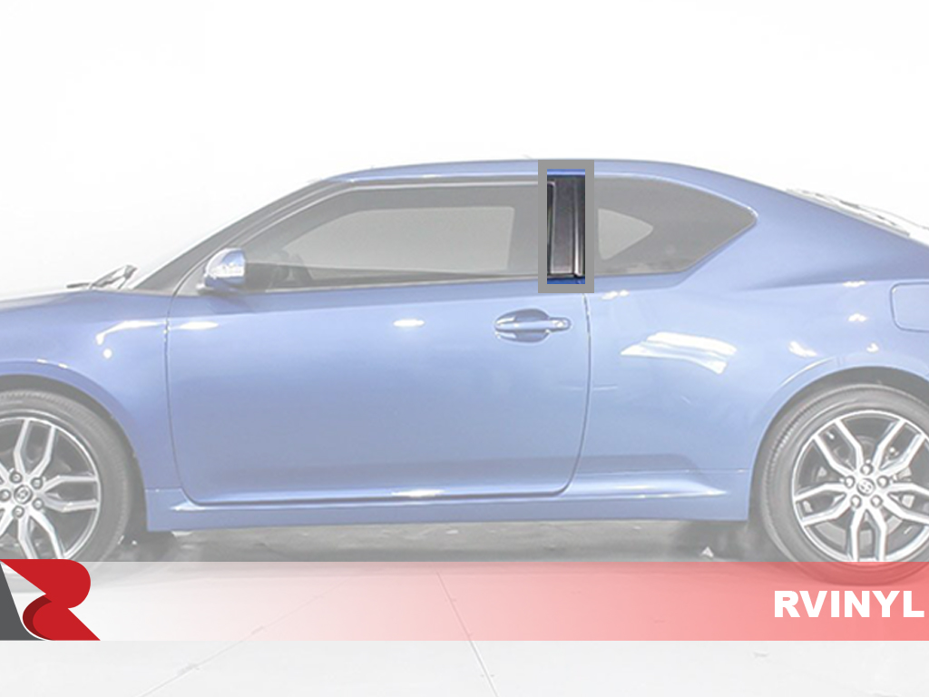 Scion tC 2011-2016 Pillar Post Trim | DIY Door Trim Kit