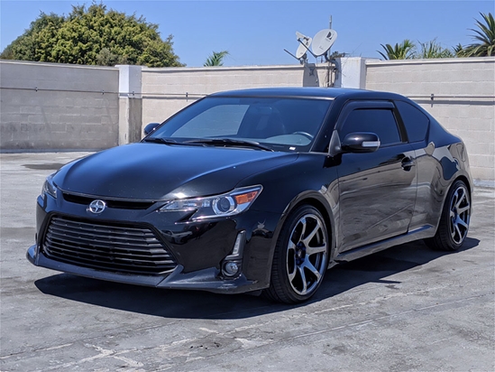 Scion tC 2011-2016 Carbon Fiber Pillar Trim