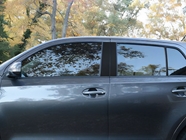 Scion xD 2008-2014 Gloss Black Pillar Trim Diagram