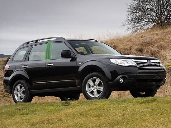 Subaru Forester 2003-2008 Pillar Post Trim Installation Location