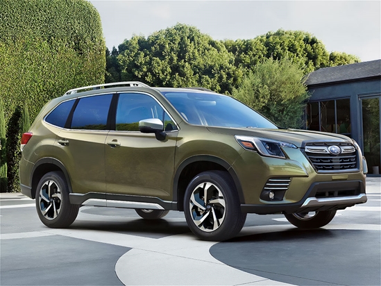 Subaru Forester 2019-2024 Piano Black Pillar Trim