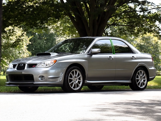 Subaru Impreza 2002-2007 STI / WRX Pillar Post Trim Installation Location