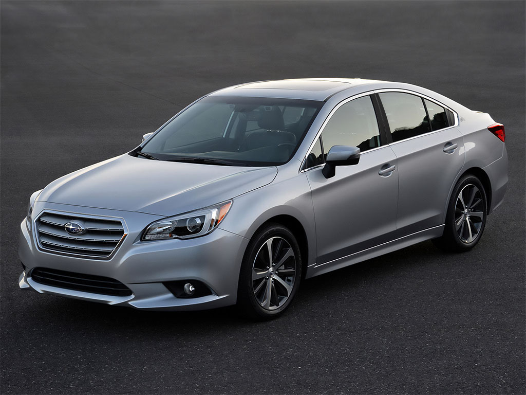 Subaru Legacy 2010-2014 Matte Black Pillar Trim