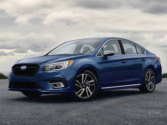 Subaru Legacy 2015-2019 Matte Black Pillar Trim