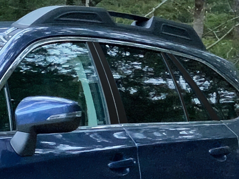 Rtrim™ Subaru Outback 2015-2019 Matte Black Pillar Post Trim