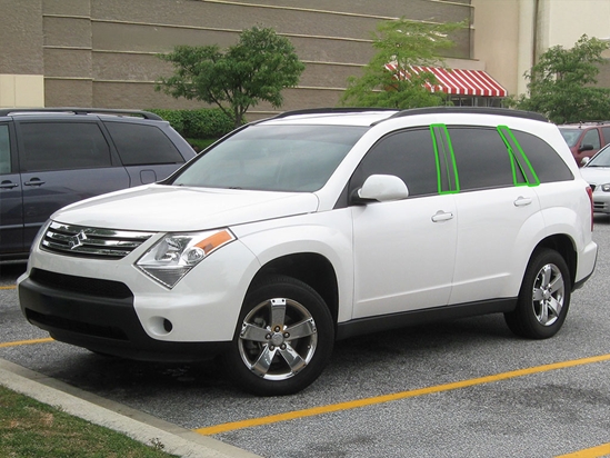 Suzuki XL-7 2007-2009 Pillar Post Trim Installation Location