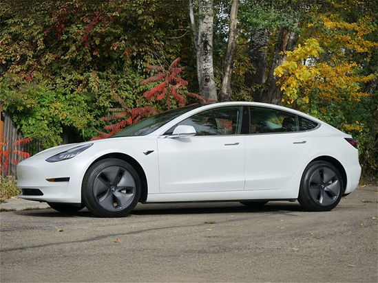 Tesla Model 3 2017-2022 Carbon Fiber Pillar Trim