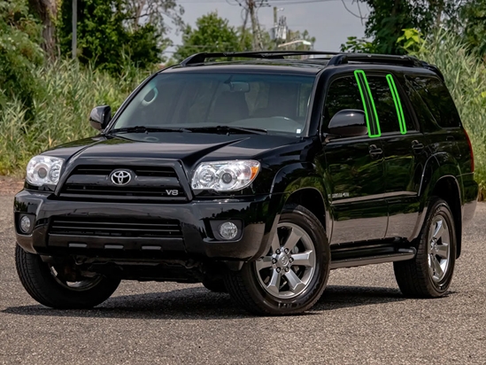 Toyota 4Runner 2003-2009 Pillar Post Trim Installation Location