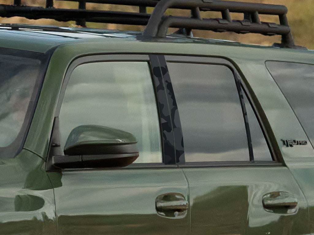 Toyota 4Runner 2010-2023 Camo Pillar Trim Diagram