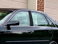 Toyota Avalon 2000-2004 Gloss Black Pillar Trim Diagram