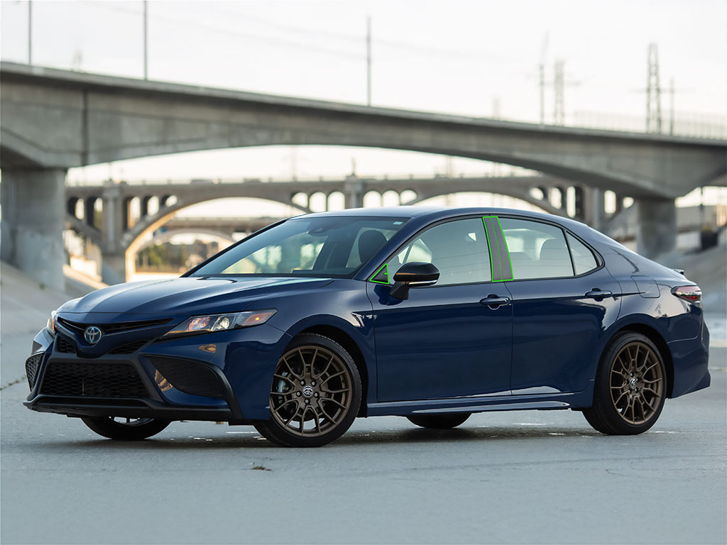 Toyota Camry 2018-2024 Pillar Post Trim Installation Location