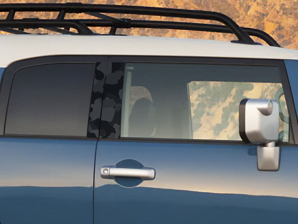 Toyota FJ Cruiser 2007-2014 Camo Pillar Trim Diagram