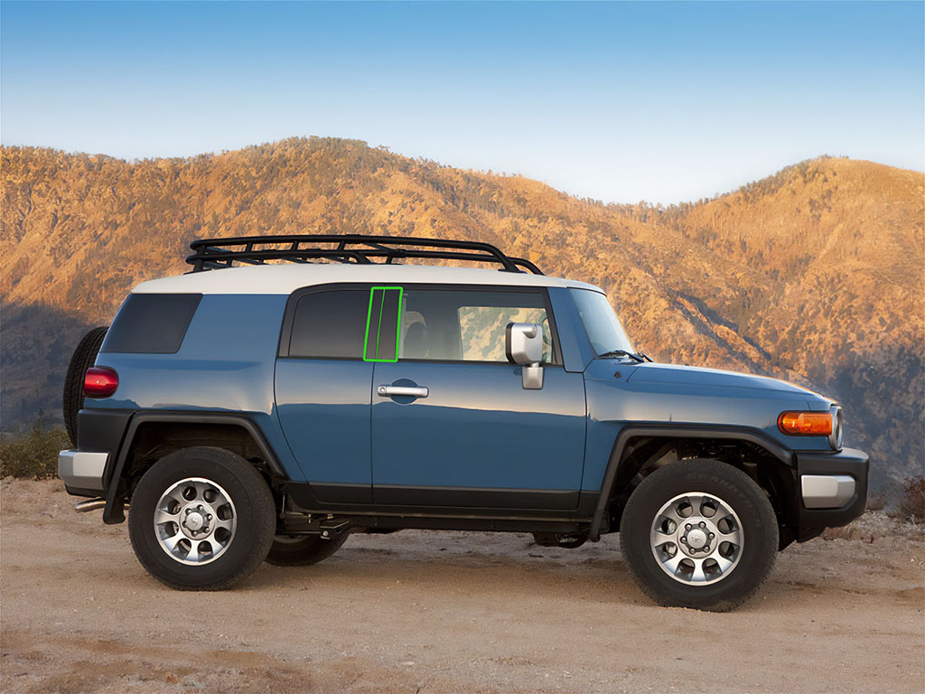 Toyota FJ Cruiser 2007-2014 Pillar Post Trim Installation Location