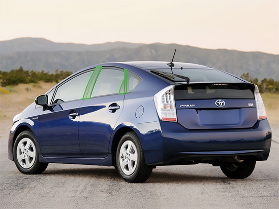 Toyota Prius 2010-2015 Pillar Post Trim Installation Location