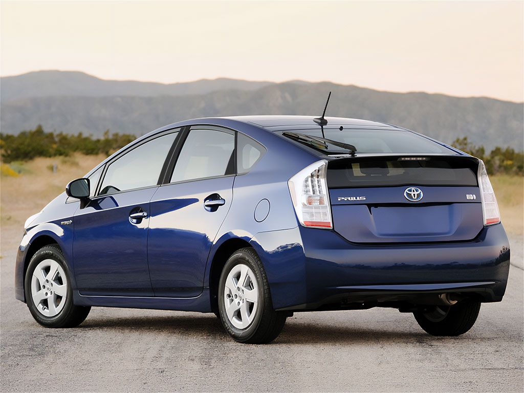 Toyota Prius 2010-2015 Piano Black Pillar Trim