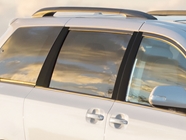 Toyota Sienna 2011-2020 Gloss Black Pillar Cover Diagram