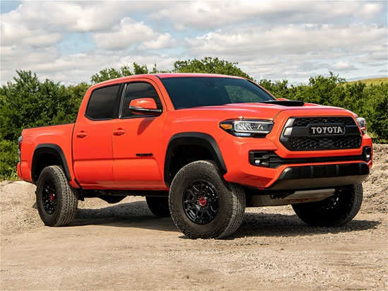 Toyota Tacoma 2016-2023 Piano Black Pillar Trim