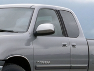 Toyota Tundra 2000-2006 Access / Extended Cab Gloss Black Pillar Trim Diagram