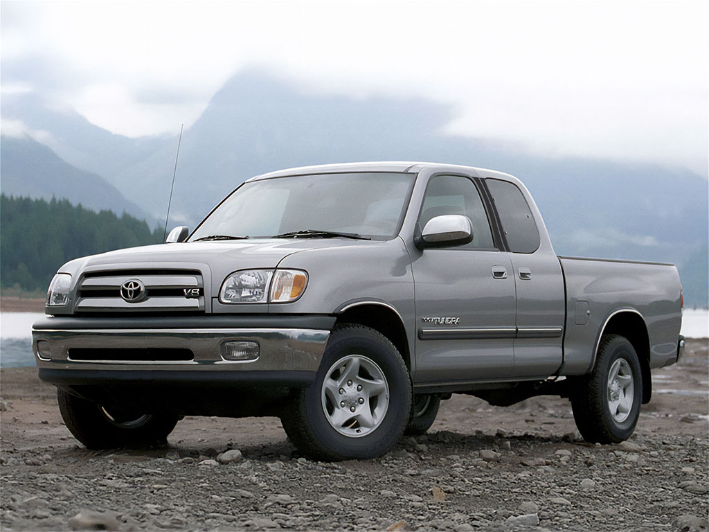 Toyota Tundra 2000-2006 Access / Extended Cab Piano Black Pillar Trim