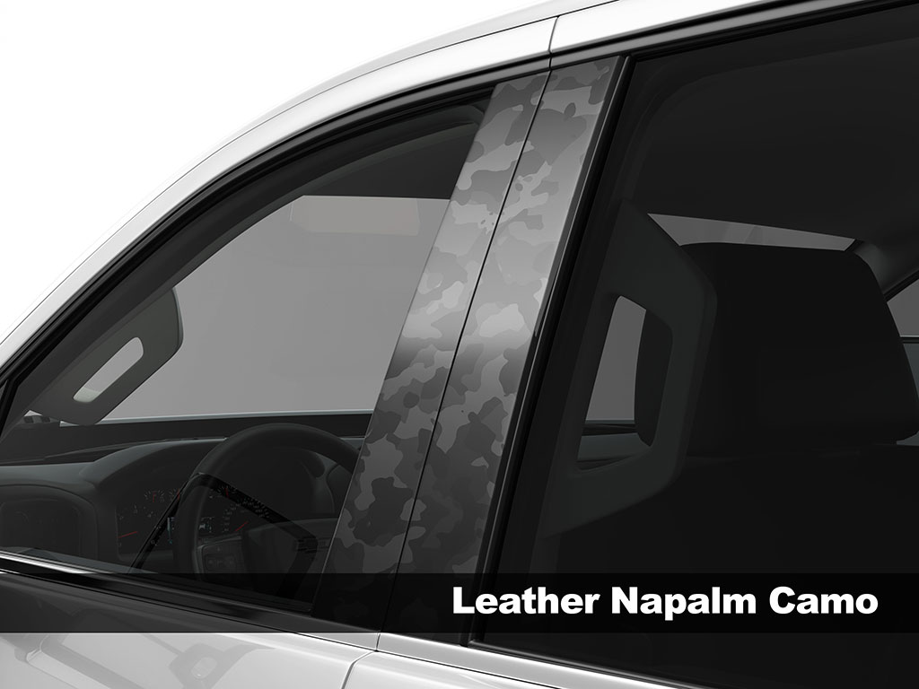 Leather Napalm Camo Pillar Trim Finish