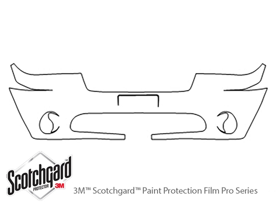3M™ Kia Sedona 2002-2005 Bumper Paint Protection Kit