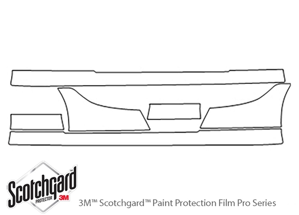 ##LONGDESCRIPTIONNAME2## 3M Clear Bra Door Cup Paint Protection Kit Diagram