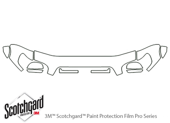 3M Scotchgard Hood Bumper Paint Protection Clear Bra Film Vinyl Wrap Decal  12