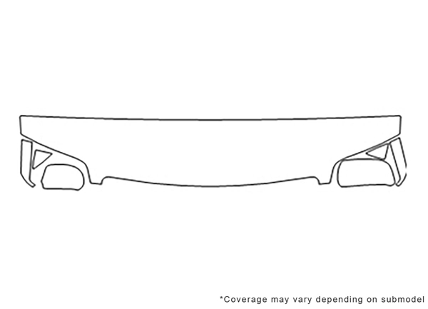 ##LONGDESCRIPTIONNAME2## Avery Dennison Clear Bra Hood Paint Protection Kit Diagram