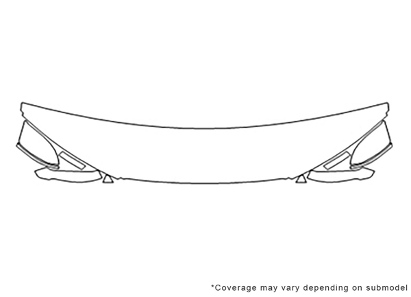 ##LONGDESCRIPTIONNAME2## Avery Dennison Clear Bra Hood Paint Protection Kit Diagram