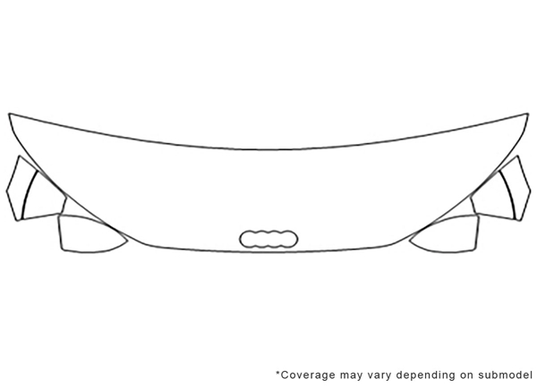 ##LONGDESCRIPTIONNAME2## 3M Clear Bra Hood Paint Protection Kit Diagram