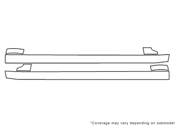 ##LONGDESCRIPTIONNAME2## 3M Clear Bra Door Cup Paint Protection Kit Diagram