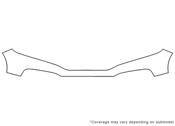 ##LONGDESCRIPTIONNAME2## 3M Clear Bra Bumper Paint Protection Kit Diagram