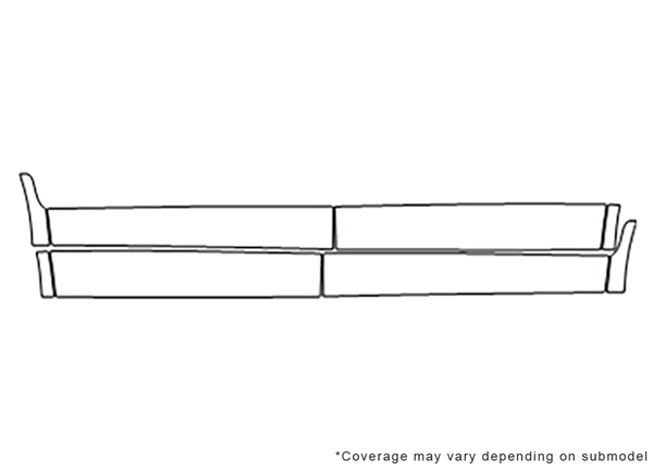 ##LONGDESCRIPTIONNAME2## 3M Clear Bra Door Cup Paint Protection Kit Diagram