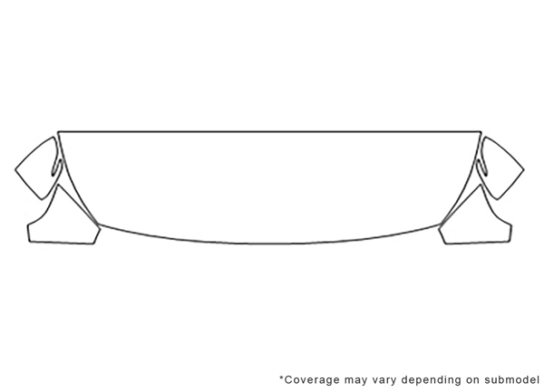 ##LONGDESCRIPTIONNAME2## Avery Dennison Clear Bra Hood Paint Protection Kit Diagram