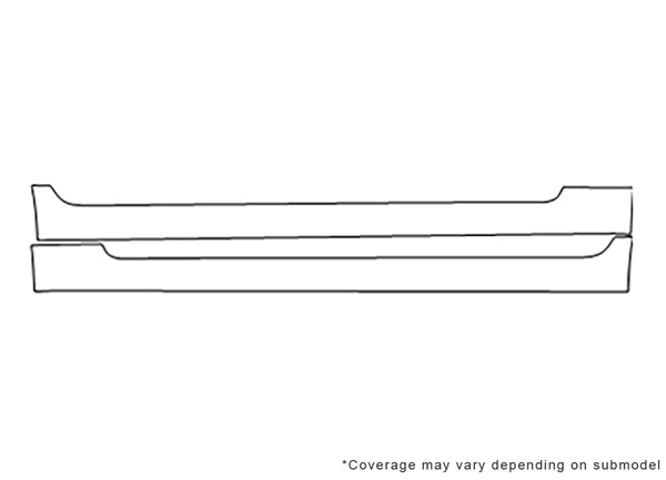 ##LONGDESCRIPTIONNAME2## 3M Clear Bra Door Cup Paint Protection Kit Diagram