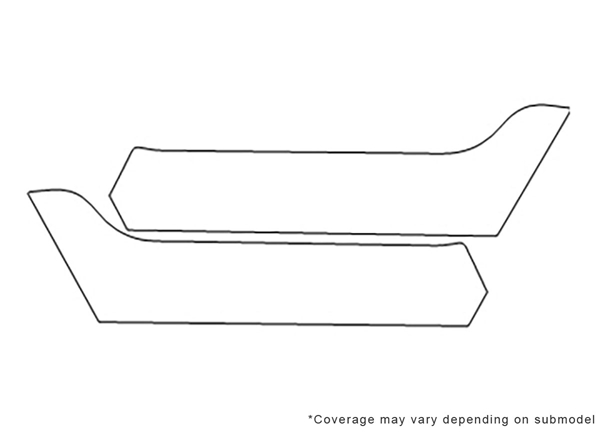 ##LONGDESCRIPTIONNAME2## 3M Clear Bra Door Cup Paint Protection Kit Diagram