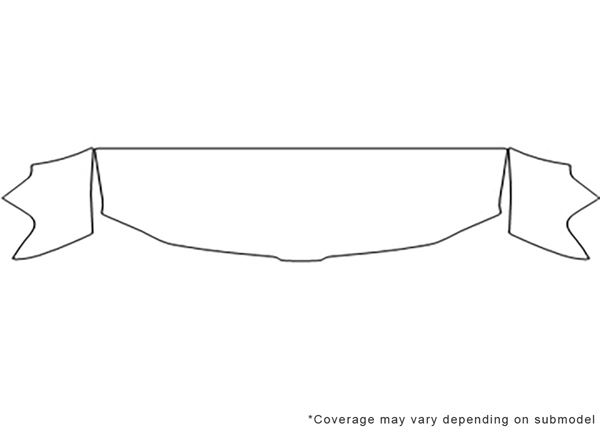 ##LONGDESCRIPTIONNAME2## Avery Dennison Clear Bra Hood Paint Protection Kit Diagram