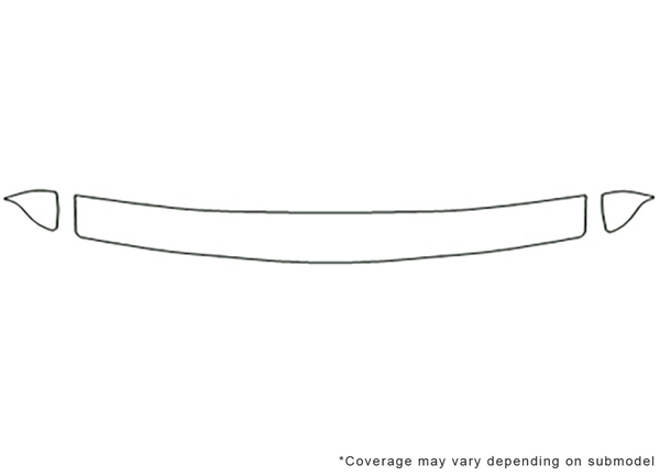 ##LONGDESCRIPTIONNAME2## 3M Clear Bra Hood Paint Protection Kit Diagram