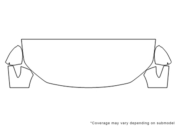 ##LONGDESCRIPTIONNAME2## 3M Clear Bra Hood Paint Protection Kit Diagram