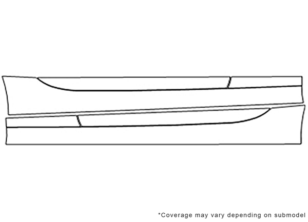 ##LONGDESCRIPTIONNAME2## 3M Clear Bra Door Cup Paint Protection Kit Diagram