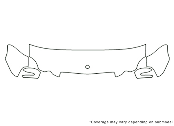 ##LONGDESCRIPTIONNAME2## 3M Clear Bra Hood Paint Protection Kit Diagram