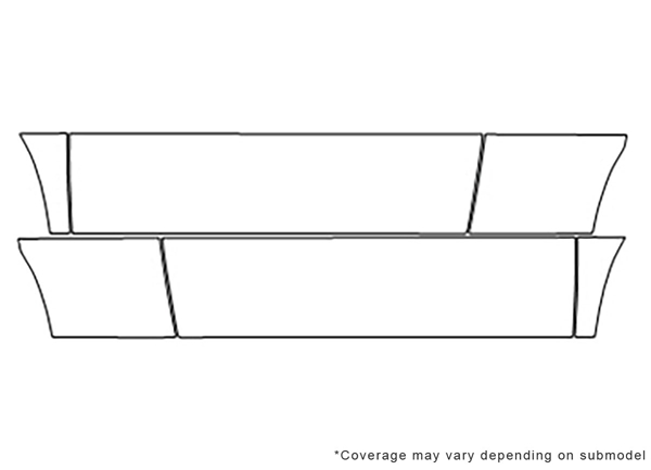 ##LONGDESCRIPTIONNAME2## 3M Clear Bra Door Cup Paint Protection Kit Diagram