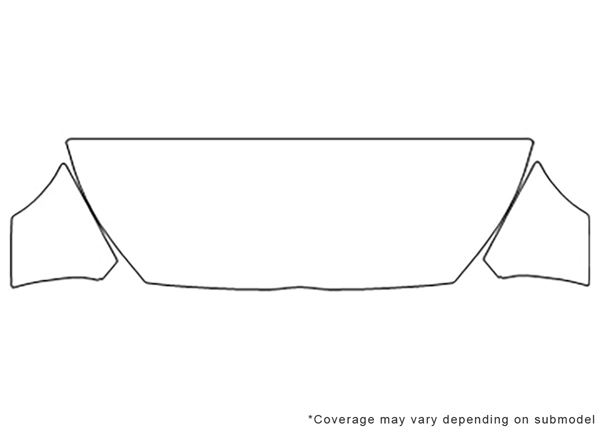 ##LONGDESCRIPTIONNAME2## Avery Dennison Clear Bra Hood Paint Protection Kit Diagram