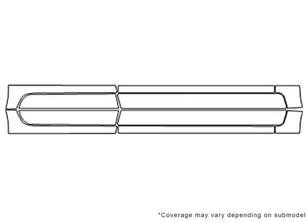 ##LONGDESCRIPTIONNAME2## Avery Dennison Clear Bra Door Cup Paint Protection Kit Diagram