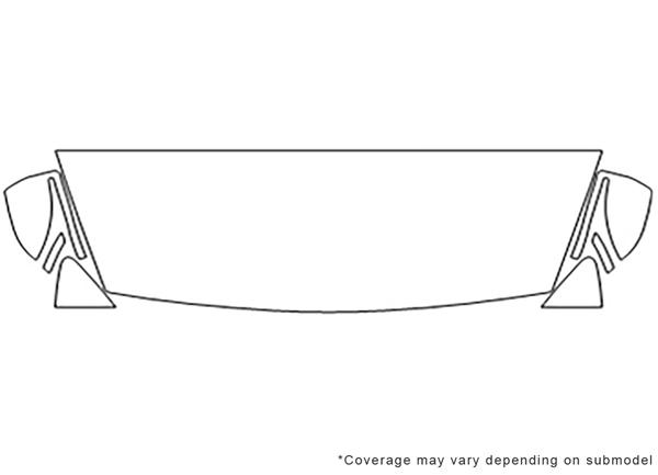 ##LONGDESCRIPTIONNAME2## Avery Dennison Clear Bra Hood Paint Protection Kit Diagram