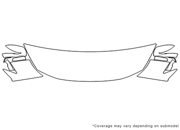 ##LONGDESCRIPTIONNAME2## Avery Dennison Clear Bra Hood Paint Protection Kit Diagram