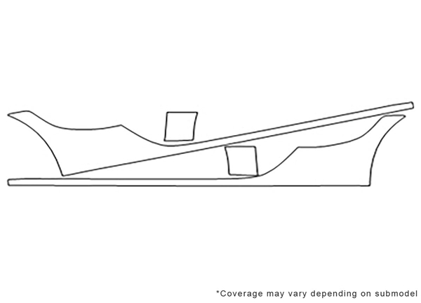 ##LONGDESCRIPTIONNAME2## 3M Clear Bra Door Cup Paint Protection Kit Diagram